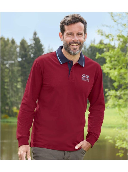 Set van 2 polo’s Mountain - ATLAS FOR MEN - Kiabi