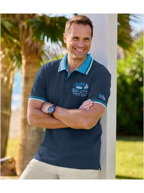 Set van 2 polo’s Sailing - ATLAS FOR MEN - Kiabi