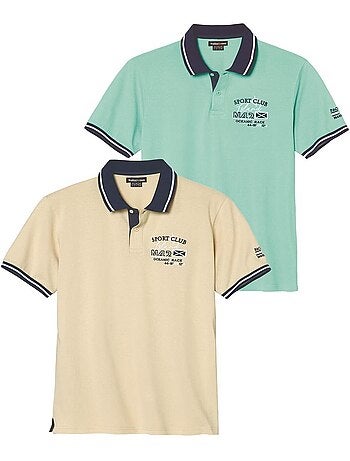 Set van 2 polo's sport club - atlas for men