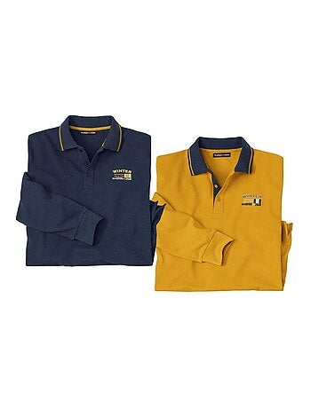 Set van 2 polo's Winter - ATLAS FOR MEN