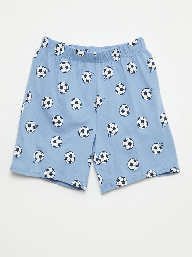 Set van 2 pyjamasets Blauw - Kiabi