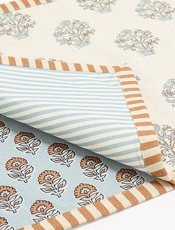 Set van 2 rechthoekige placemats