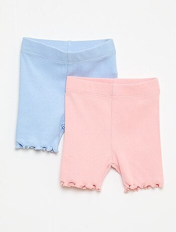 Set van 2 rib leggings
