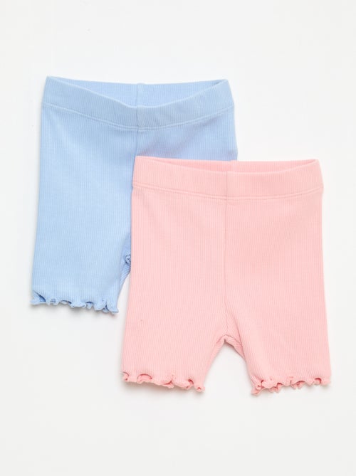 Set van 2 rib leggings - Kiabi