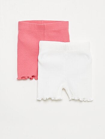 Set van 2 rib leggings