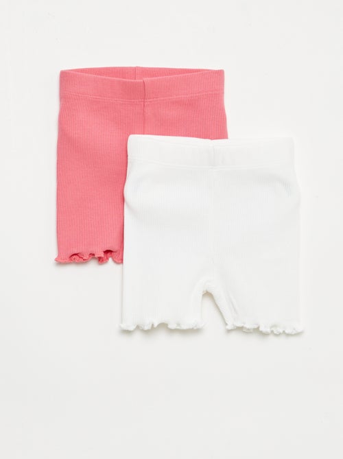 Set van 2 rib leggings - Kiabi