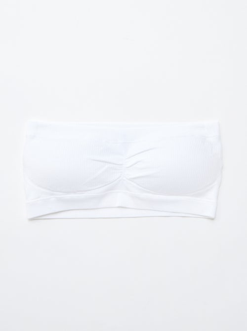 Set van 2 ribstof bandeaus zonder naden - Kiabi