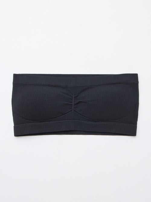 Set van 2 ribstof bandeaus zonder naden - Kiabi