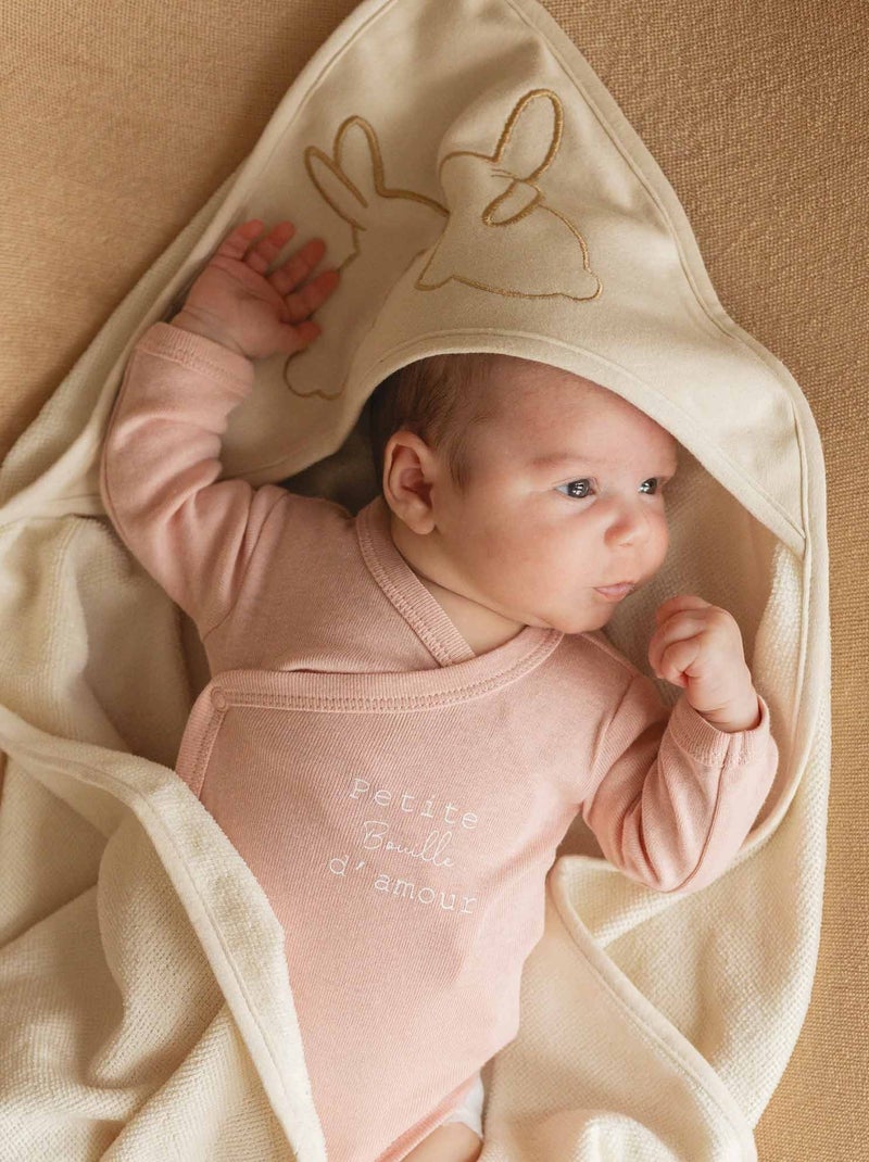 Set van 2 rompers met lange mouwen Roze - Kiabi