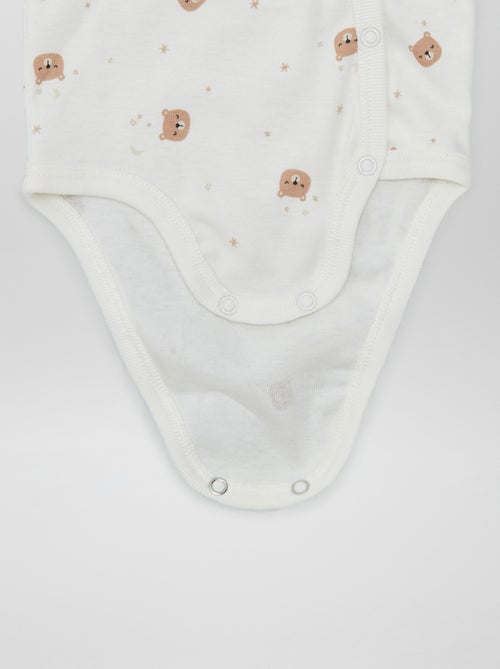 Set van 2 rompertjes - gemakkelijk aan te trekken collectie - Kiabi