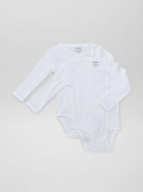 Set van 2 rompertjes - makkelijk aan te trekken collectie - Kiabi