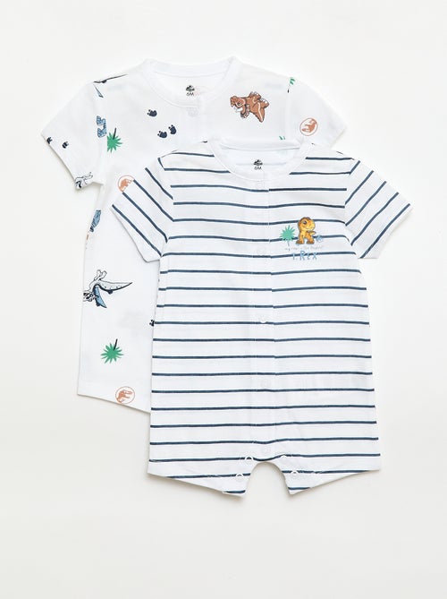 Set van 2 rompertjes 'Jurassic World' - Kiabi