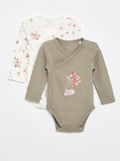 Set van 2 rompertjes 'Petit Béguin' - Kiabi