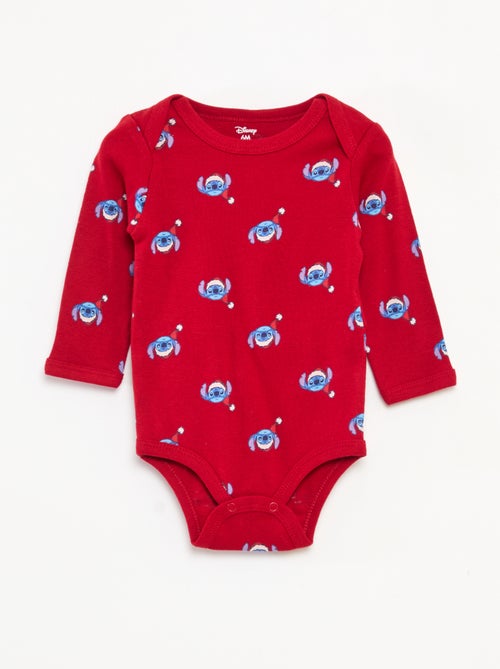 Set van 2 rompertjes 'Stitch' 'Disney' - Kiabi