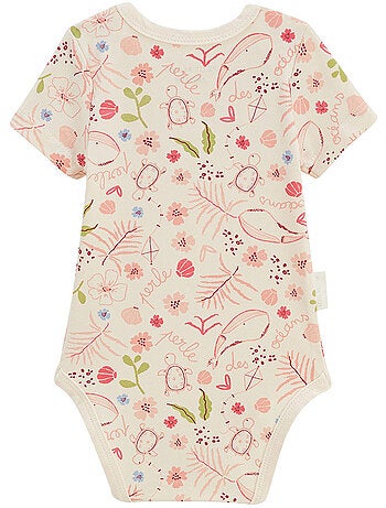 Set van 2 santa giulia babyrompertjes met korte mouwen
