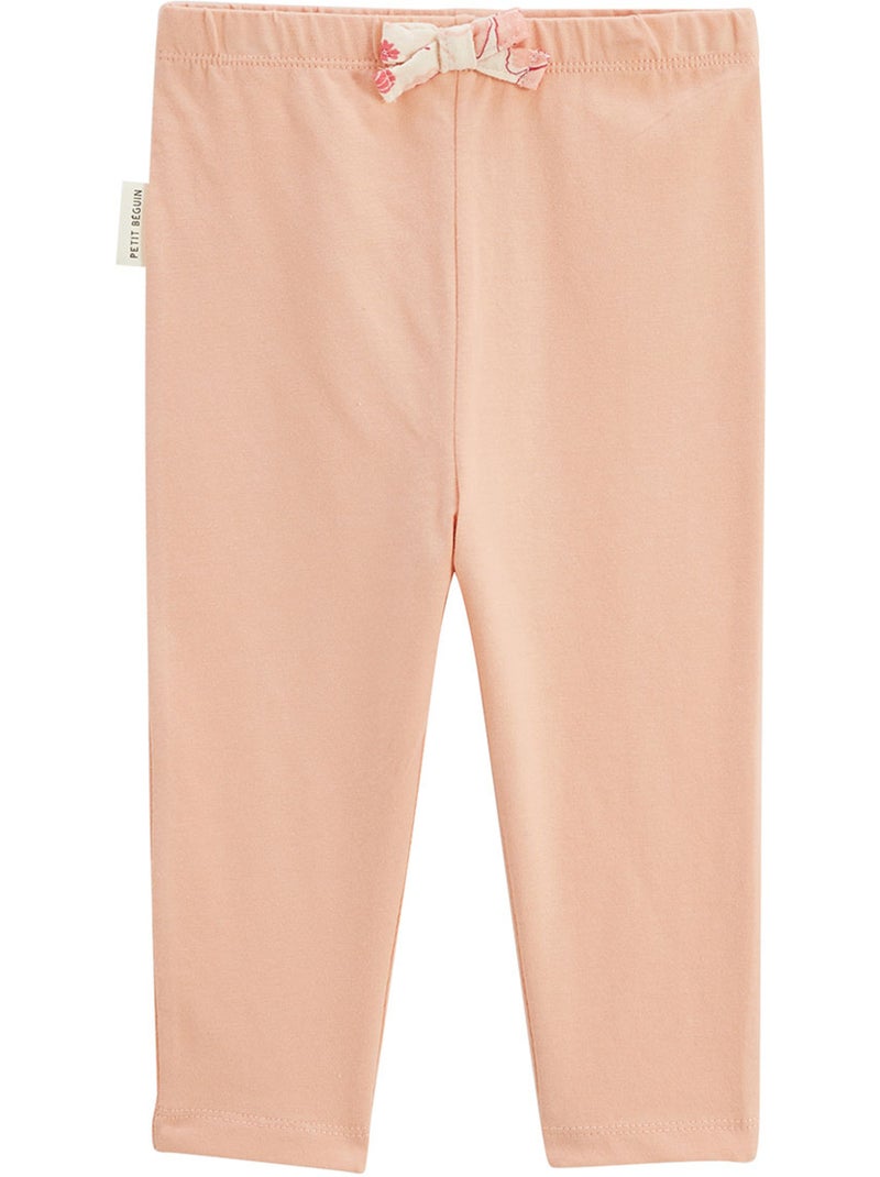 Set van 2 Santa Giulia kinderleggings Koraaloranje - Kiabi
