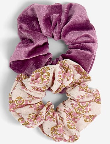 Set van 2 scrunchies