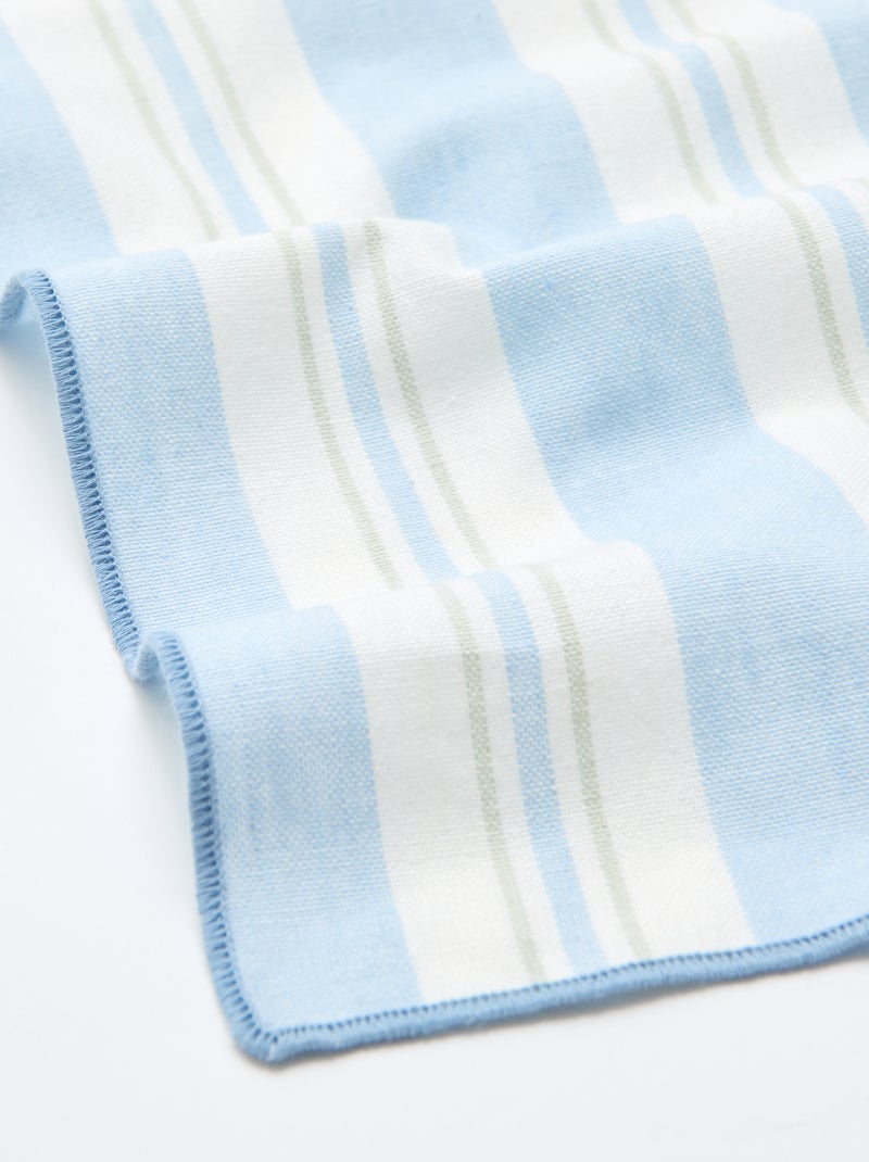 Set van 2 servetten Blauw - Kiabi