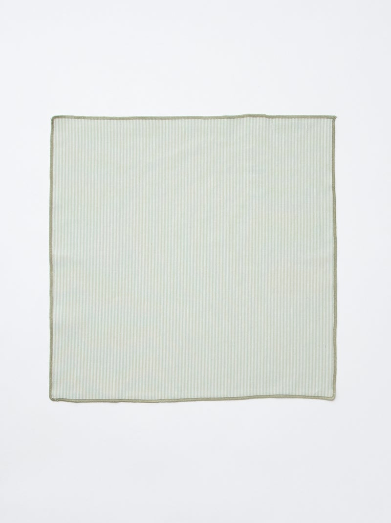 Set van 2 servetten Groen - Kiabi