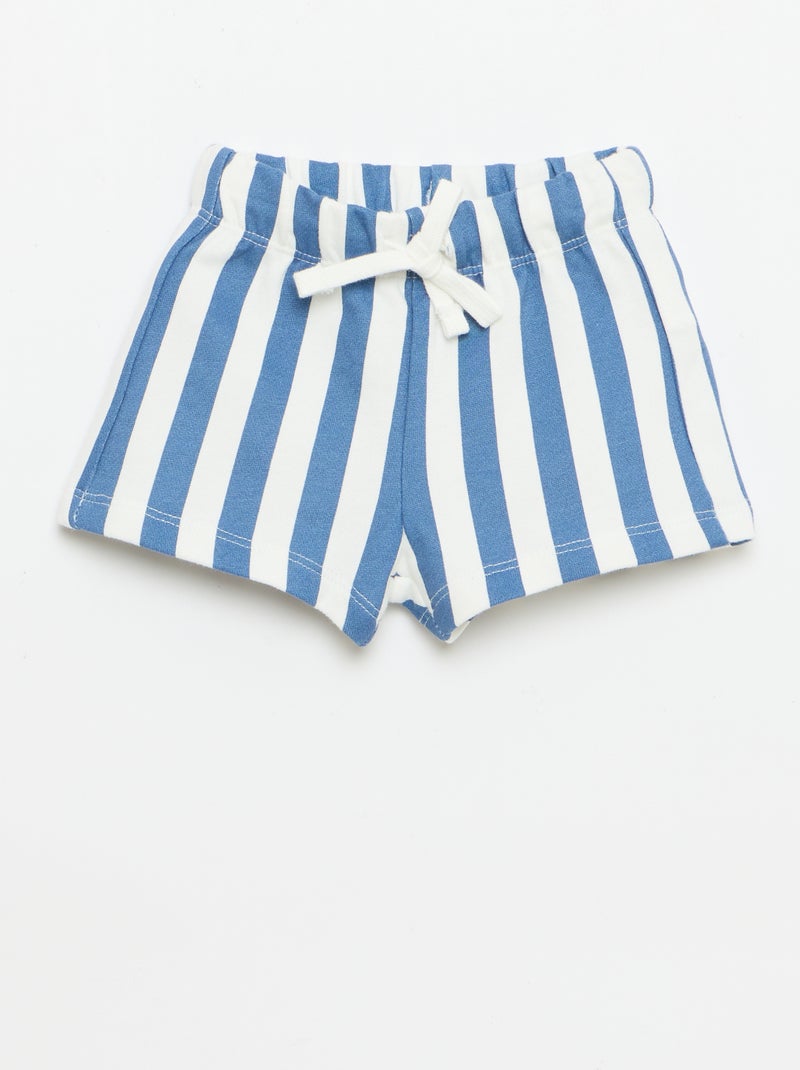 Set van 2 shorts Blauw - Kiabi