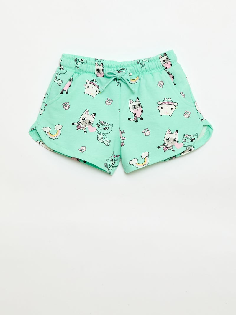 Set van 2 shorts 'Gabby's Poppenhuis' Groen - Kiabi