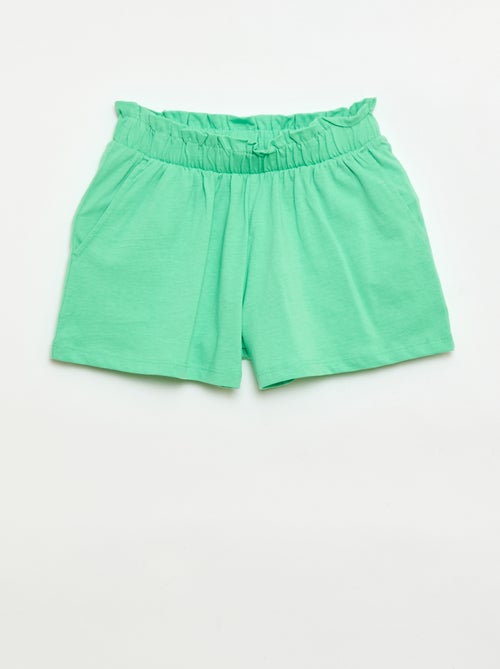 Set van 2 shorts met elastische taille - Kiabi