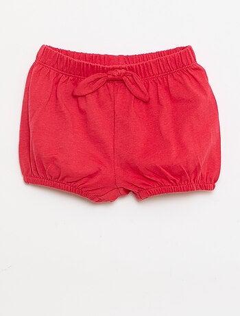Set van 2 shorts met fantasie strikjes