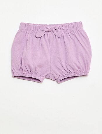 Set van 2 shorts met fantasie strikjes