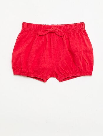 Set van 2 shorts met fantasie strikjes