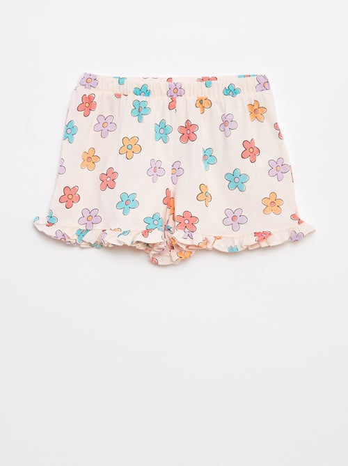 Set van 2 shorts met ruches - Kiabi