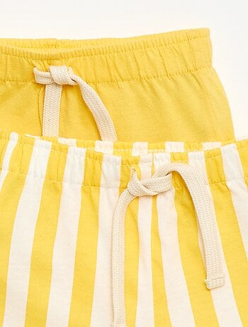 Set van 2 shorts van jersey