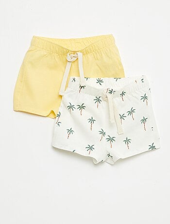 Set van 2 shorts van jersey