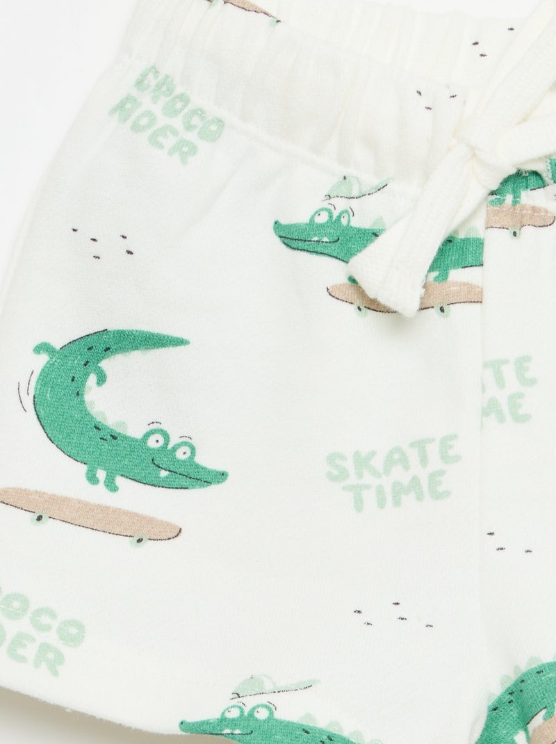 Set van 2 shorts Wit - Kiabi