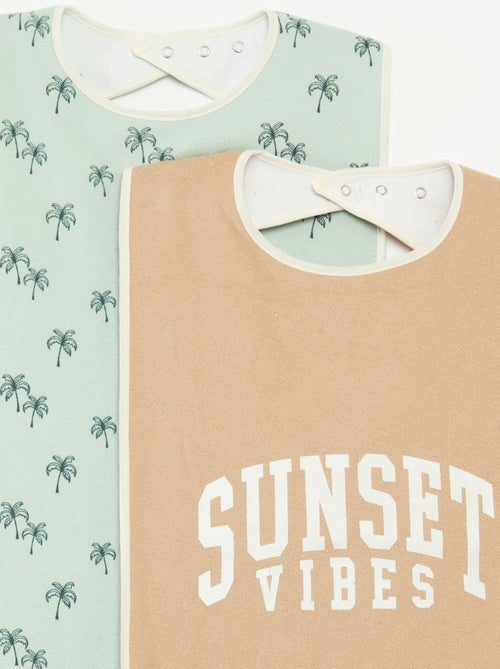 Set van 2 slabbetjes - So Easy - Kiabi Set van 2 slabbetjes - So Easy - Kiabi