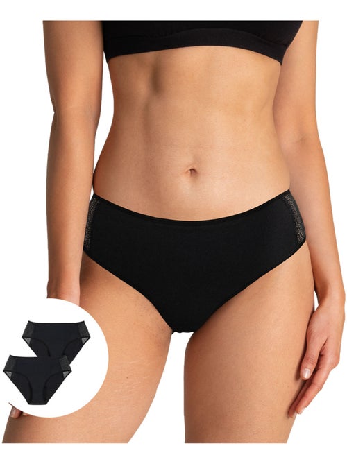 Set van 2 slipjes bij urineverlies dames athena - Kiabi