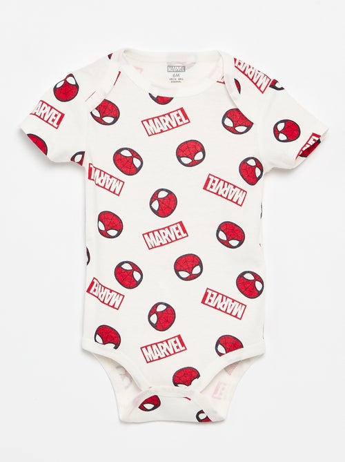 Set van 2 'Spider-Man' 'Marvel' rompertjes - Kiabi