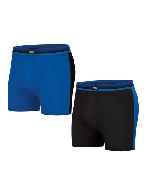 Set van 2 sportieve boxershorts met stretch - atlas for men - Kiabi Set van 2 sportieve boxershorts met stretch - atlas for men - Kiabi