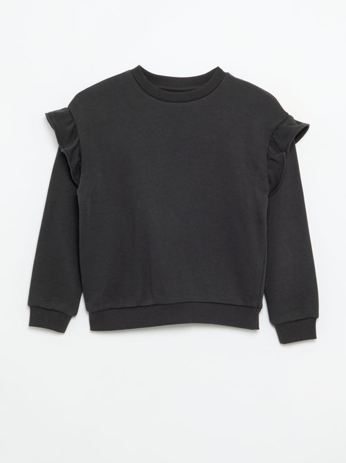 Set van 2 sweaters met ruches op de schouders - Kiabi Set van 2 sweaters met ruches op de schouders - Kiabi