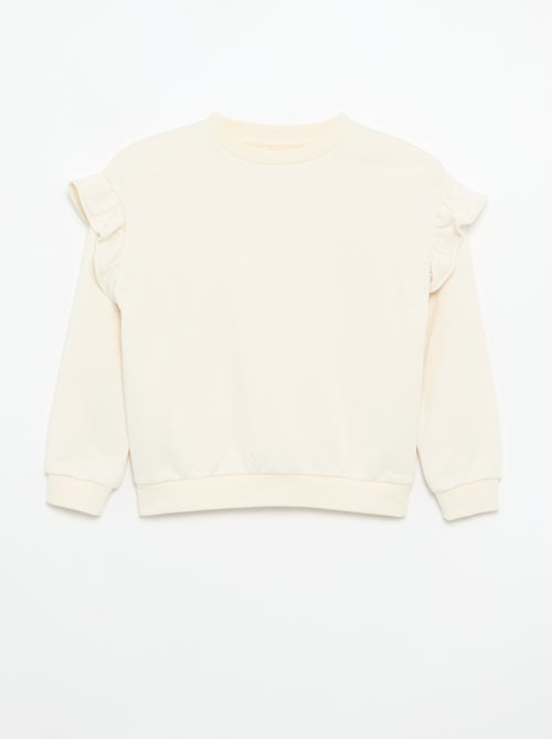 Set van 2 sweaters met ruches op de schouders - Kiabi Set van 2 sweaters met ruches op de schouders - Kiabi