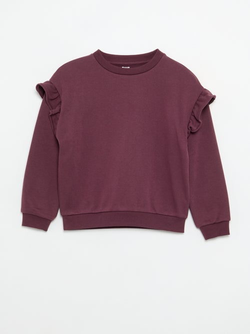 Set van 2 sweaters met ruches op de schouders - Kiabi Set van 2 sweaters met ruches op de schouders - Kiabi