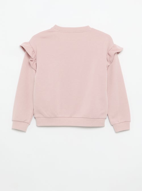 Set van 2 sweaters met ruches op de schouders - Kiabi Set van 2 sweaters met ruches op de schouders - Kiabi