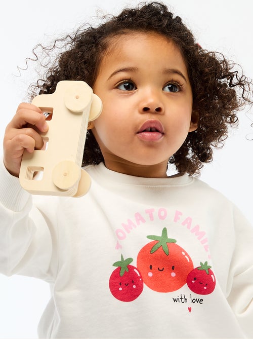 Set van 2 sweaters van lichte molton (French Terry) - 2 stuks - Kiabi