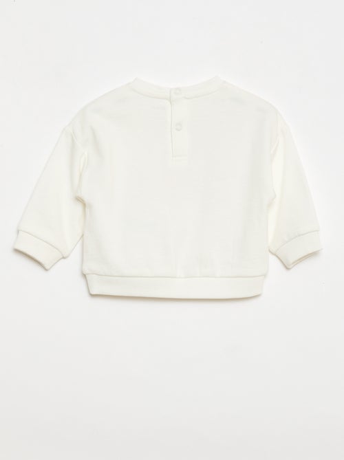 Set van 2 sweaters van lichte molton (French Terry) - 2 stuks - Kiabi