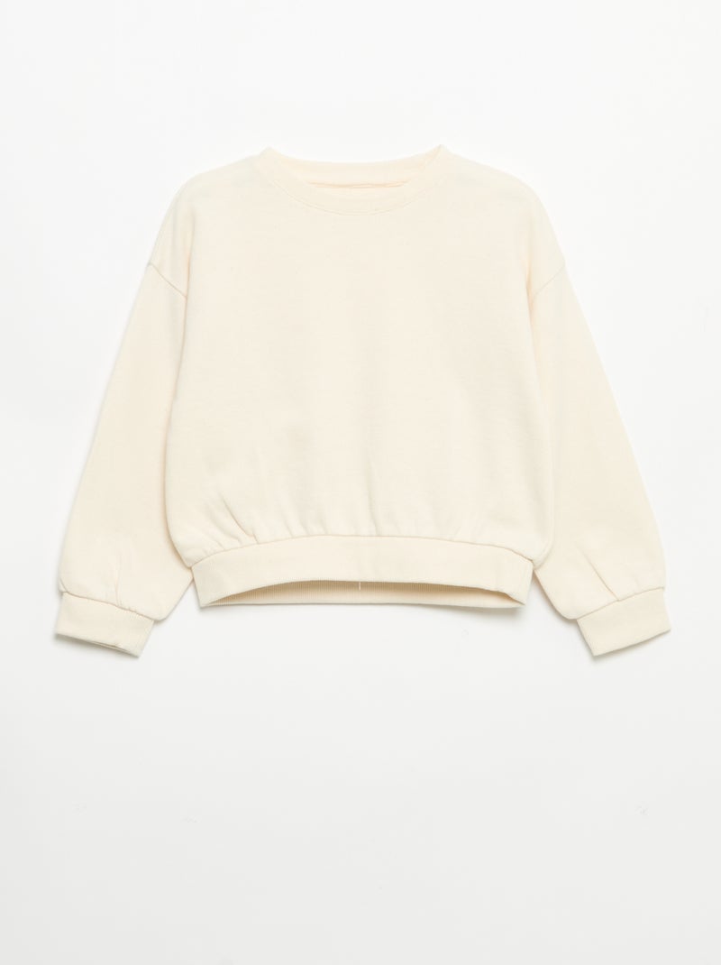 Set van 2 sweats Biege - Kiabi