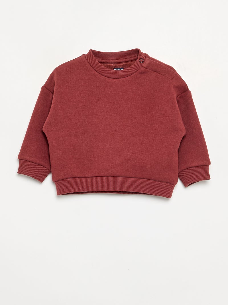 Set van 2 sweats Bruin - Kiabi