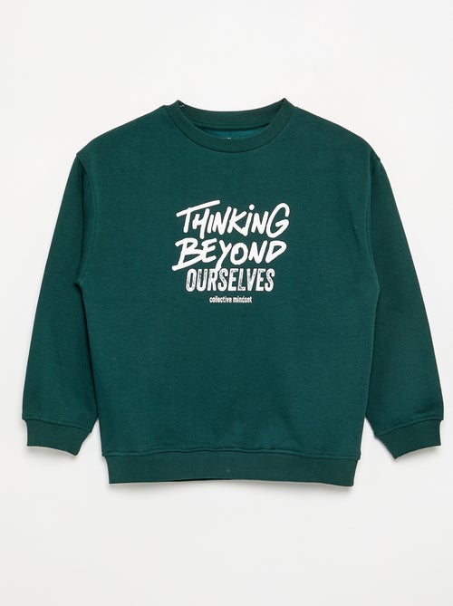 Set van 2 sweats met lange mouwen - Kiabi Set van 2 sweats met lange mouwen - Kiabi