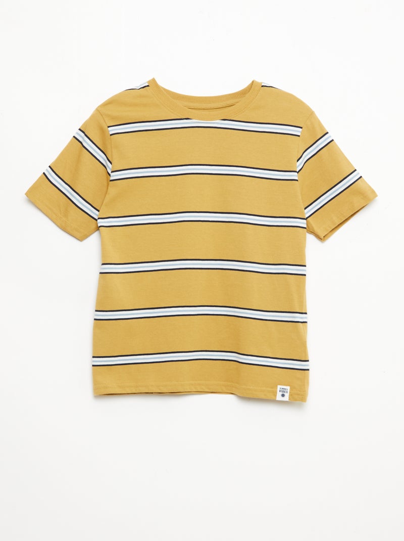 Set van 2 T-shirts Biege - Kiabi