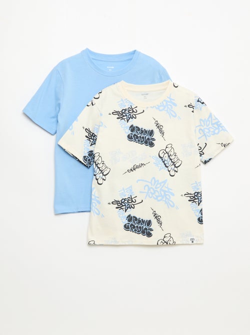 Set van 2 T-shirts - Kiabi