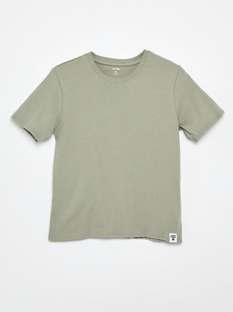 Set van 2 T-shirts Geel - Kiabi