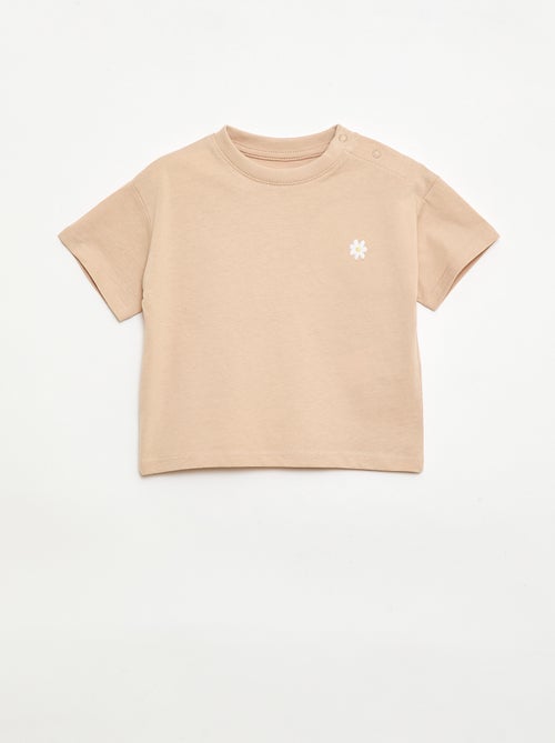 Set van 2 T-shirts met borstdetail - Kiabi